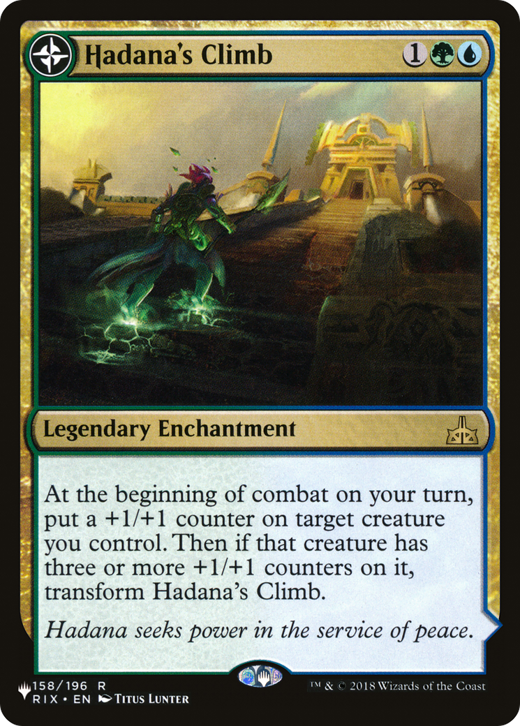 Hadana's Climb // Winged Temple of Orazca (LIST-RIX-158)