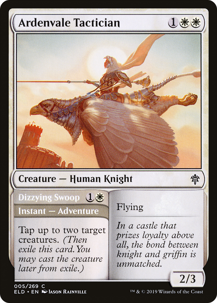 Ardenvale Tactician // Dizzying Swoop (ELD-005) (Foil)