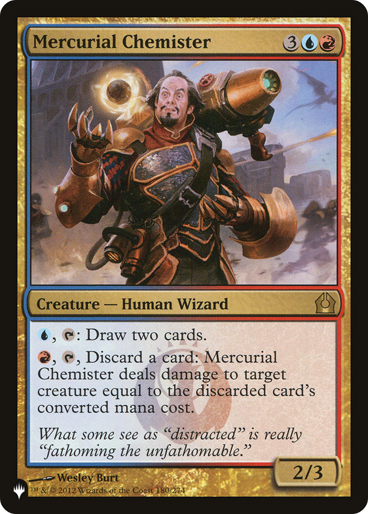 Mercurial Chemister (LIST-RTR-180)