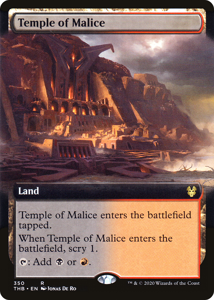 Temple of Malice (THB-350) (Extended Art)