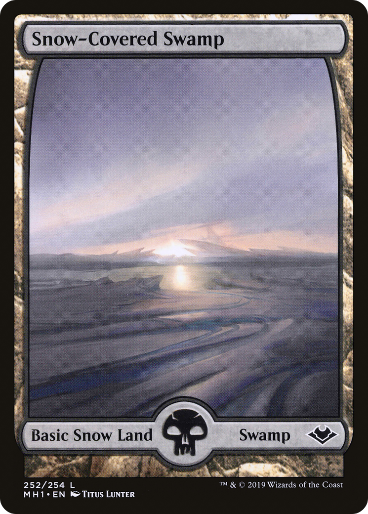 Snow-Covered Swamp (MH1-252) (Foil)