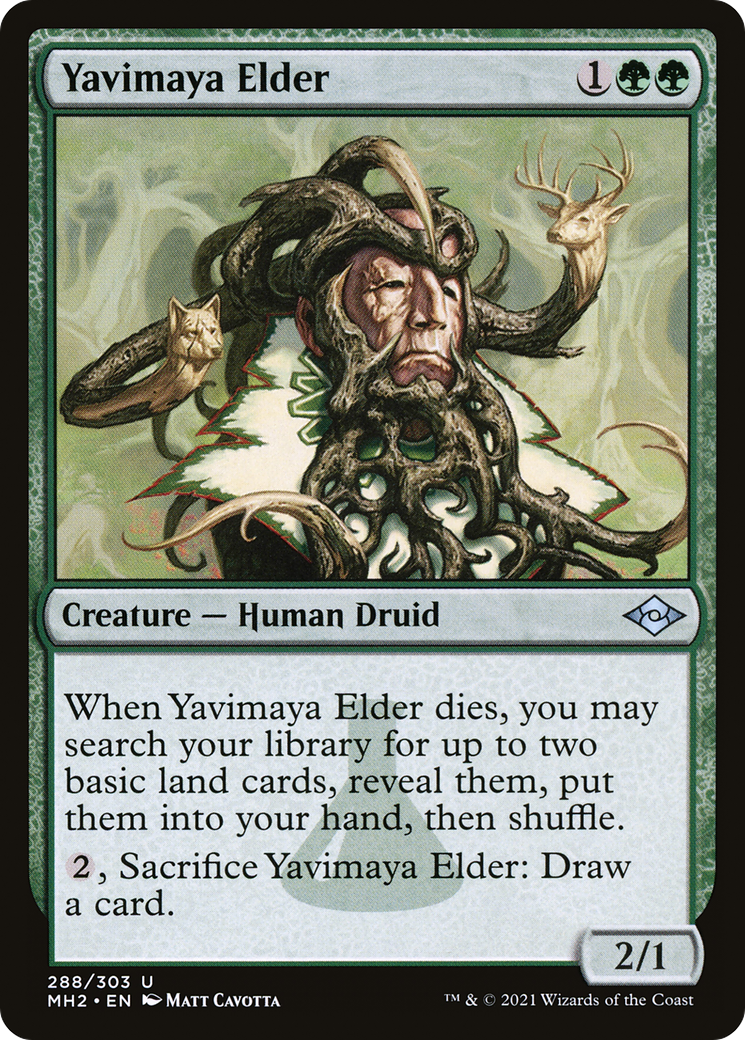 Yavimaya Elder (MH2-288) (Foil)