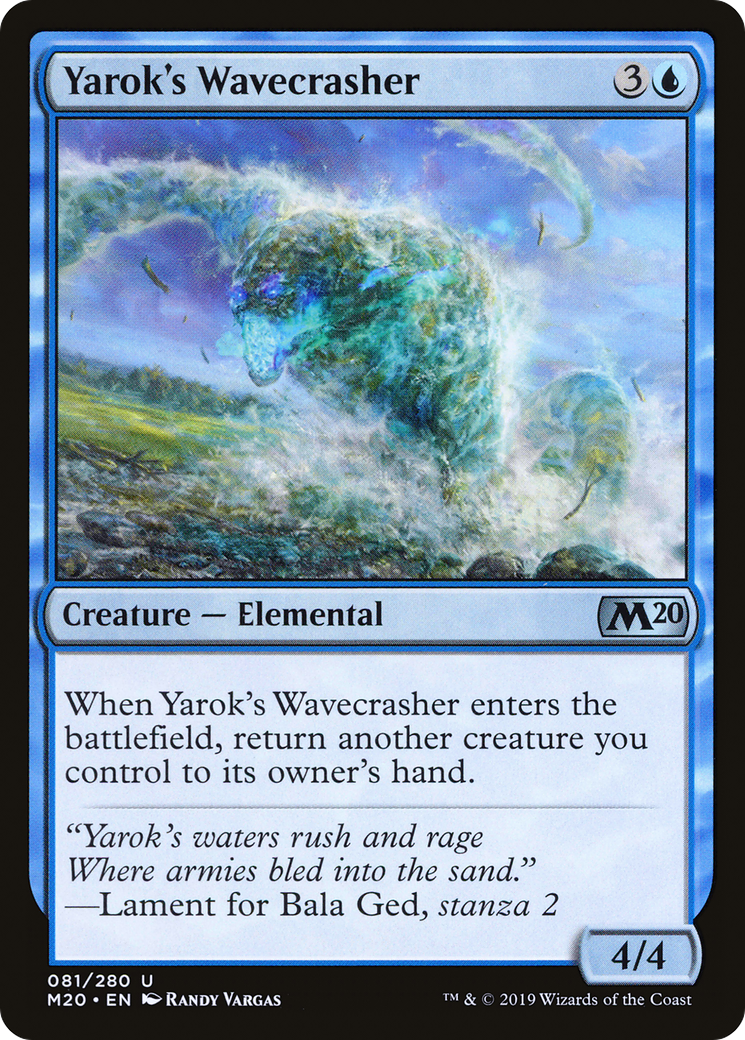 Yarok's Wavecrasher (M20-081)