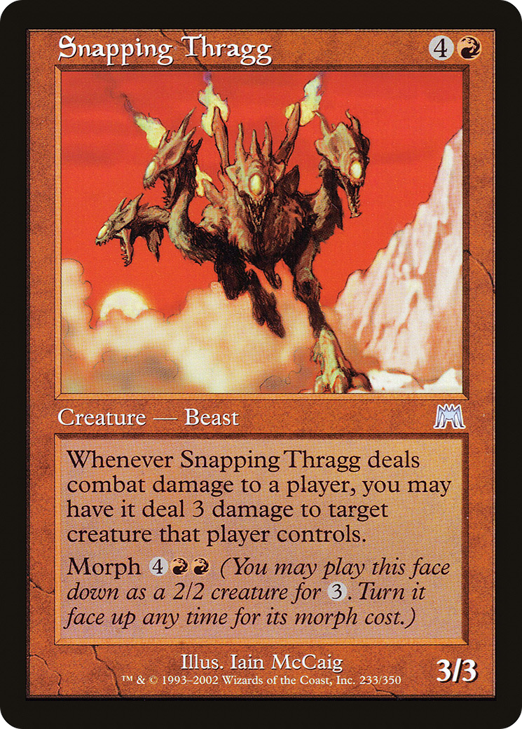 Snapping Thragg (ONS-233) (Foil)