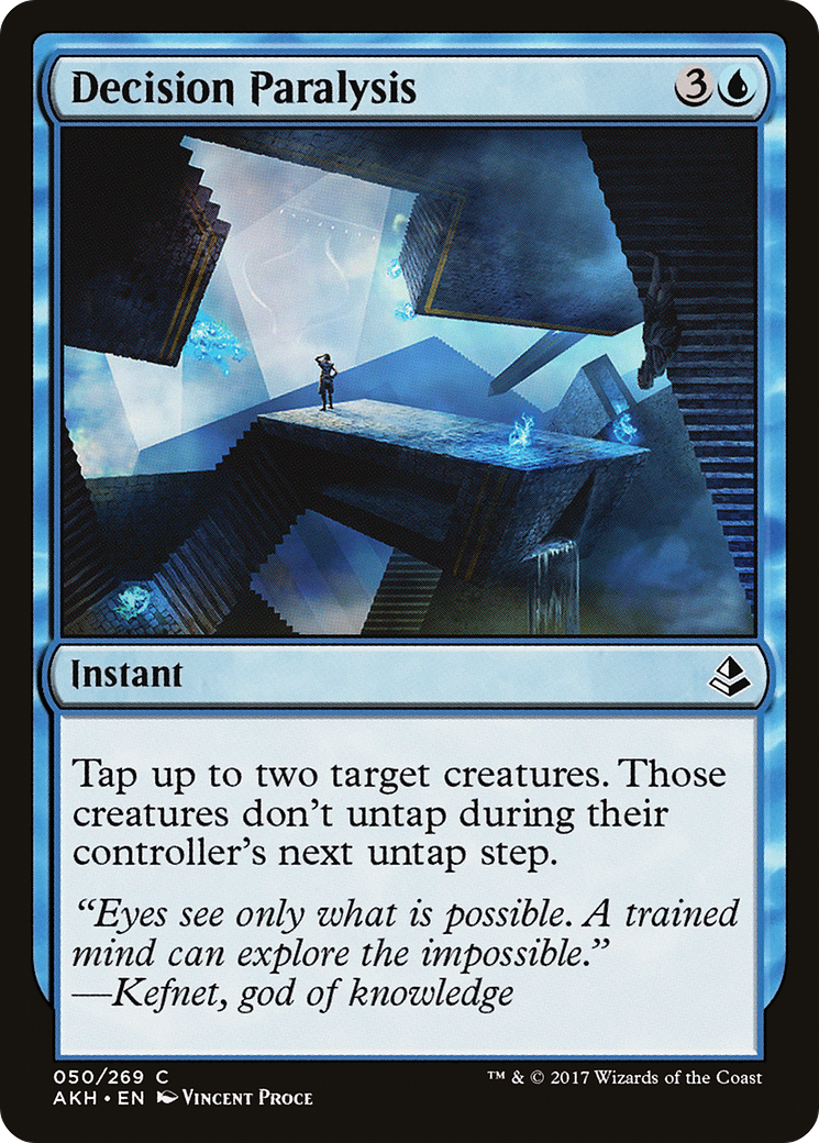 Decision Paralysis (AKH-050) (Foil)