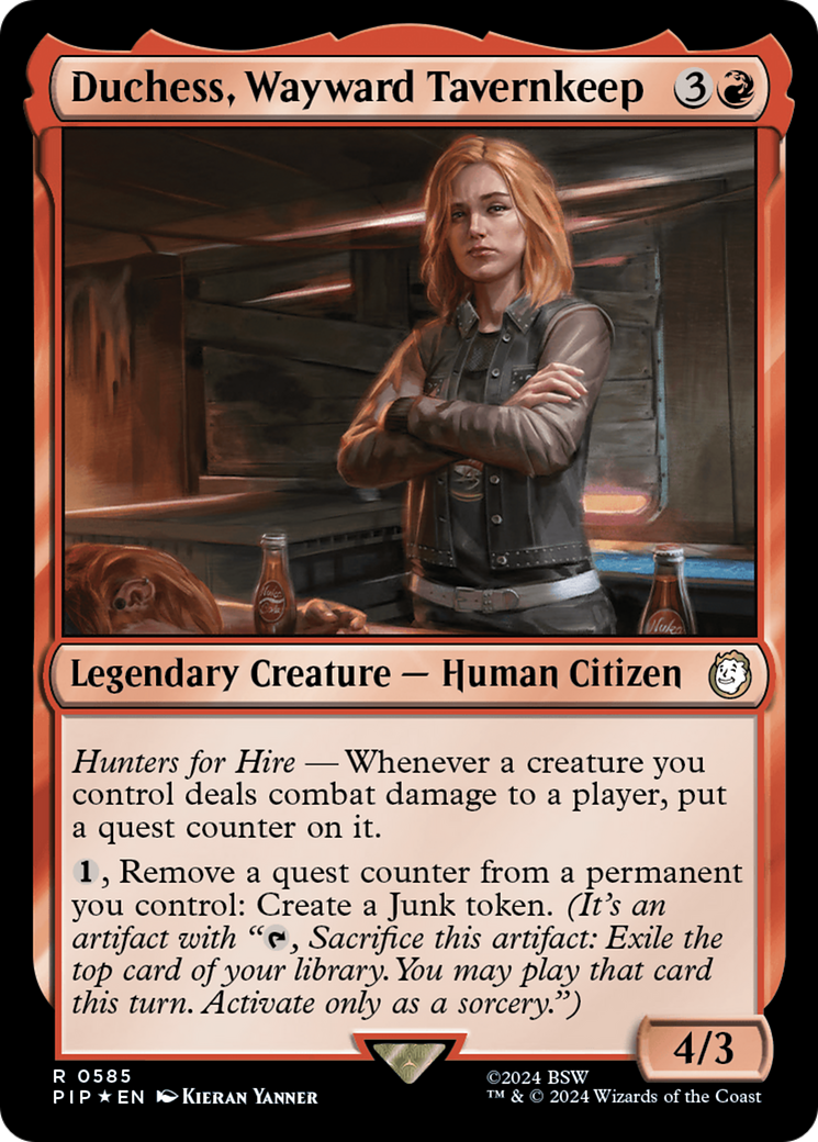 Duchess, Wayward Tavernkeep (PIP-585) (Surge Foil)