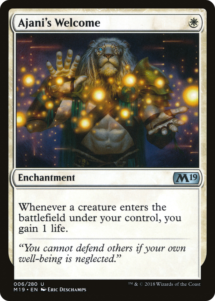 Ajani's Welcome (M19-006)