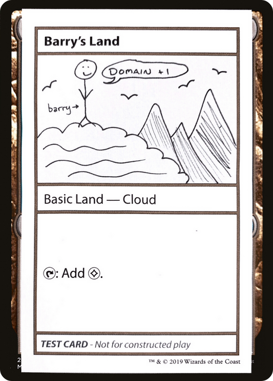 Barry's Land (No PW Symbol) (CMB2-)