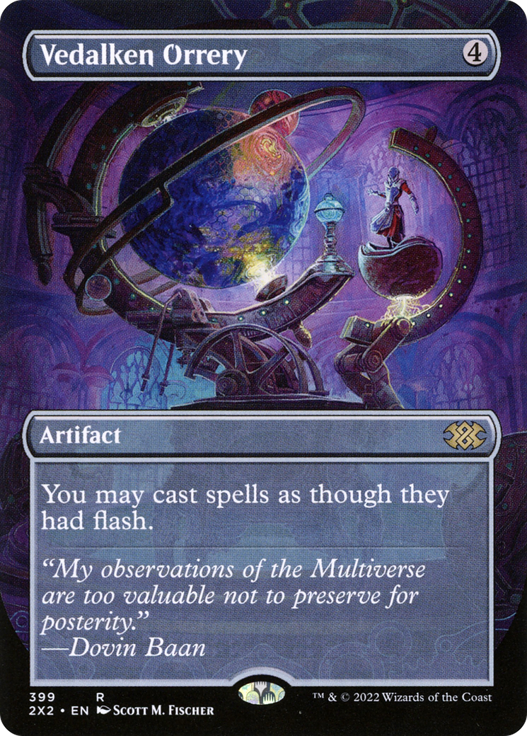 Vedalken Orrery (2X2-399) (Borderless) (Foil)