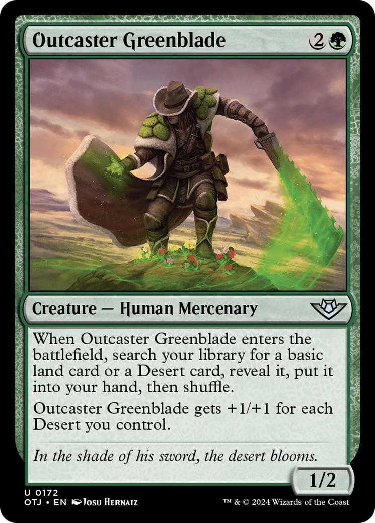 Outcaster Greenblade (OTJ-172)