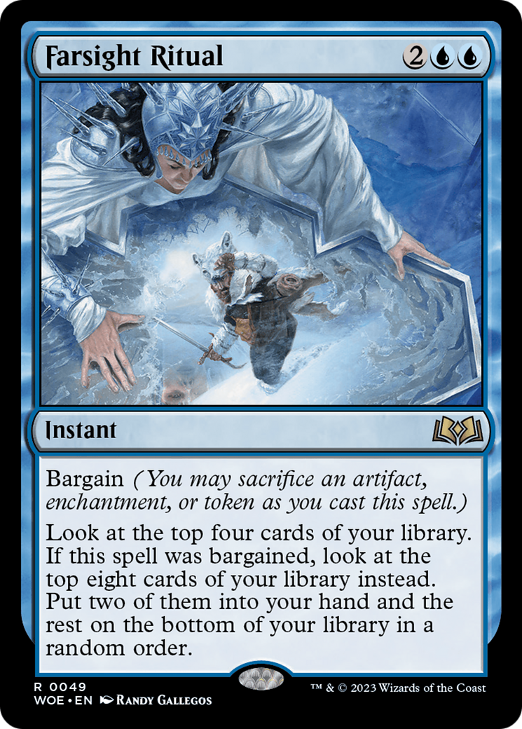 Farsight Ritual (WOE-049) (Foil)