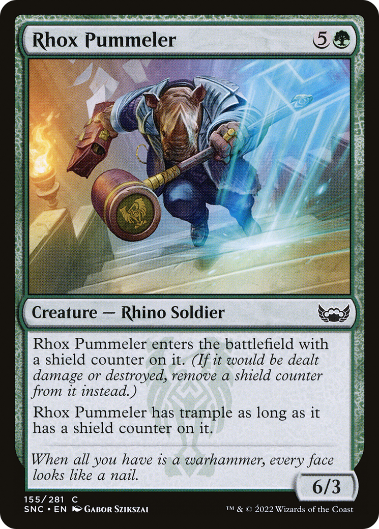 Rhox Pummeler (SNC-155) (Foil)