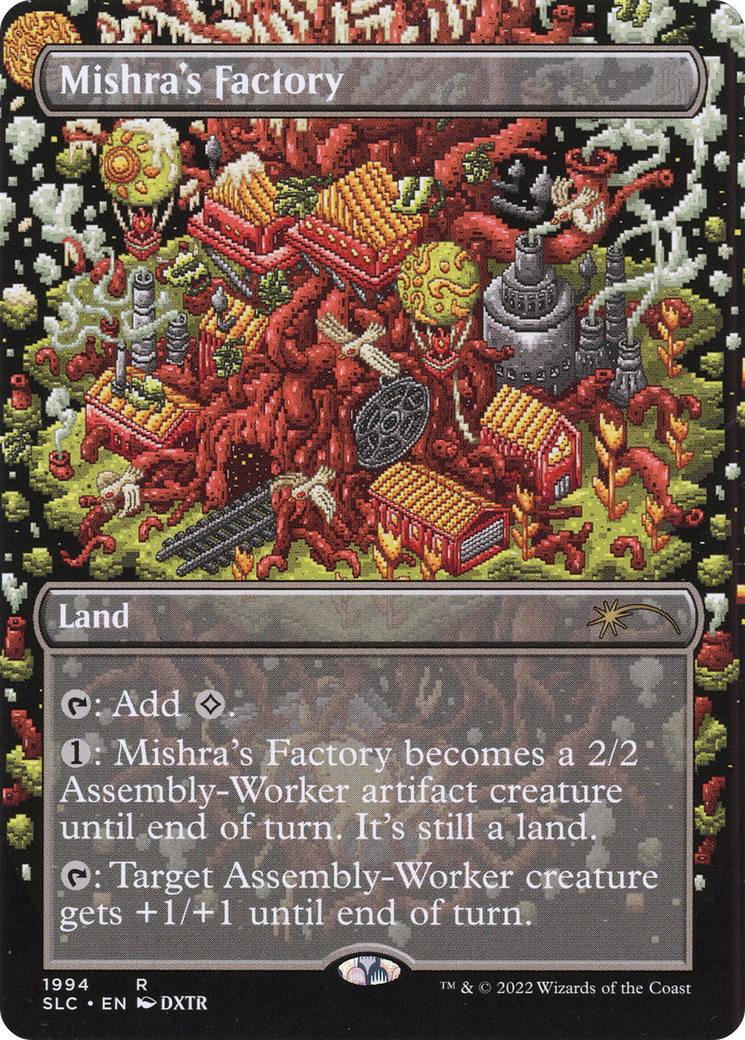 Mishra's Factory (SLC-1994) (Borderless) (Foil)