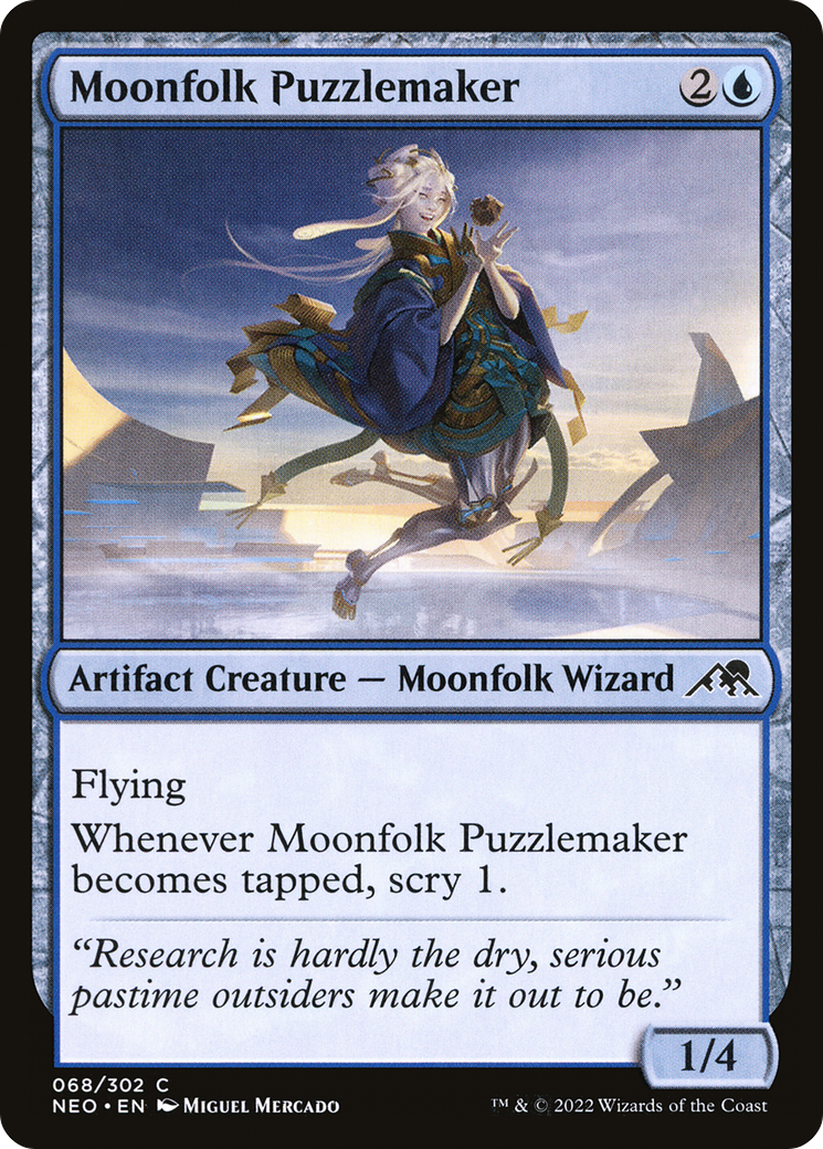 Moonfolk Puzzlemaker (NEO-068) (Foil)