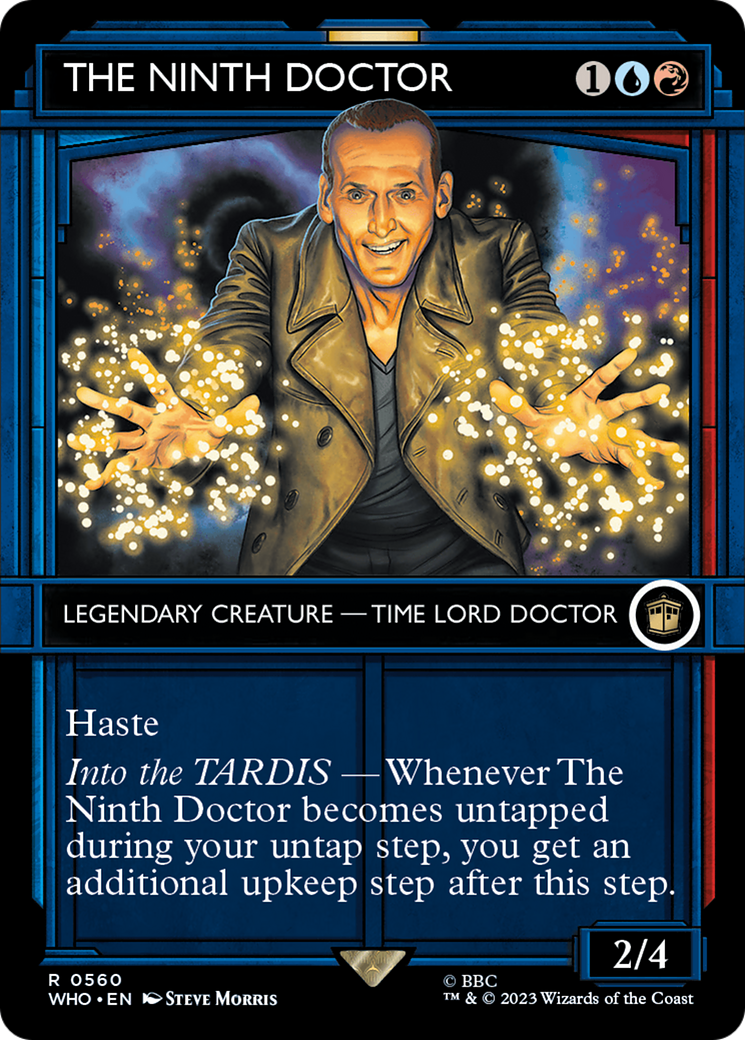 The Ninth Doctor (WHO-560) (Showcase) (Borderless) (Foil)