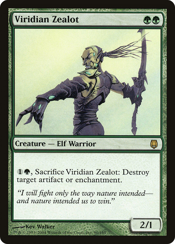 Viridian Zealot (DST-090)