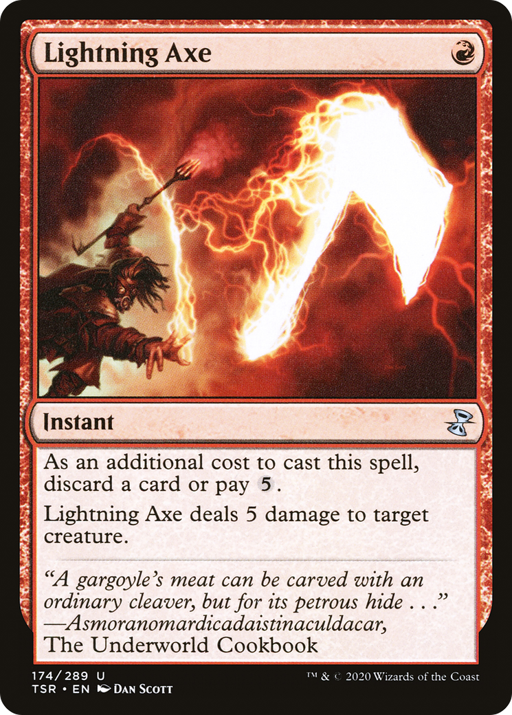 Lightning Axe (TSR-174) (Foil)