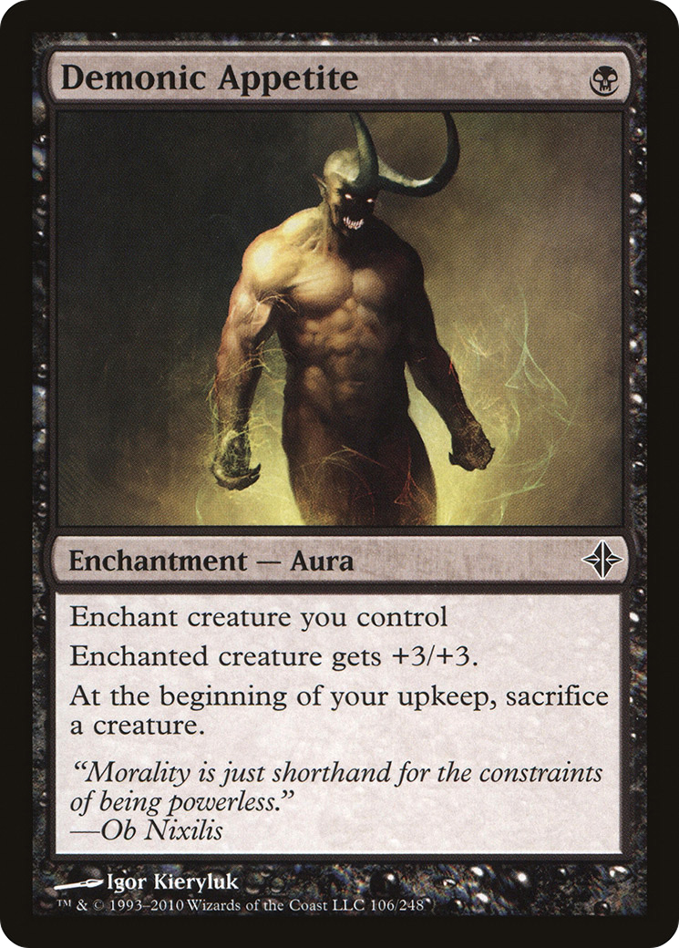 Demonic Appetite (ROE-106) (Foil)