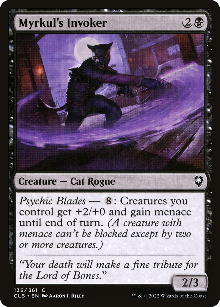 Myrkul's Invoker (CLB-136) (Foil)