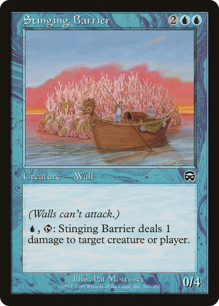 Stinging Barrier (MMQ-107) (Foil)