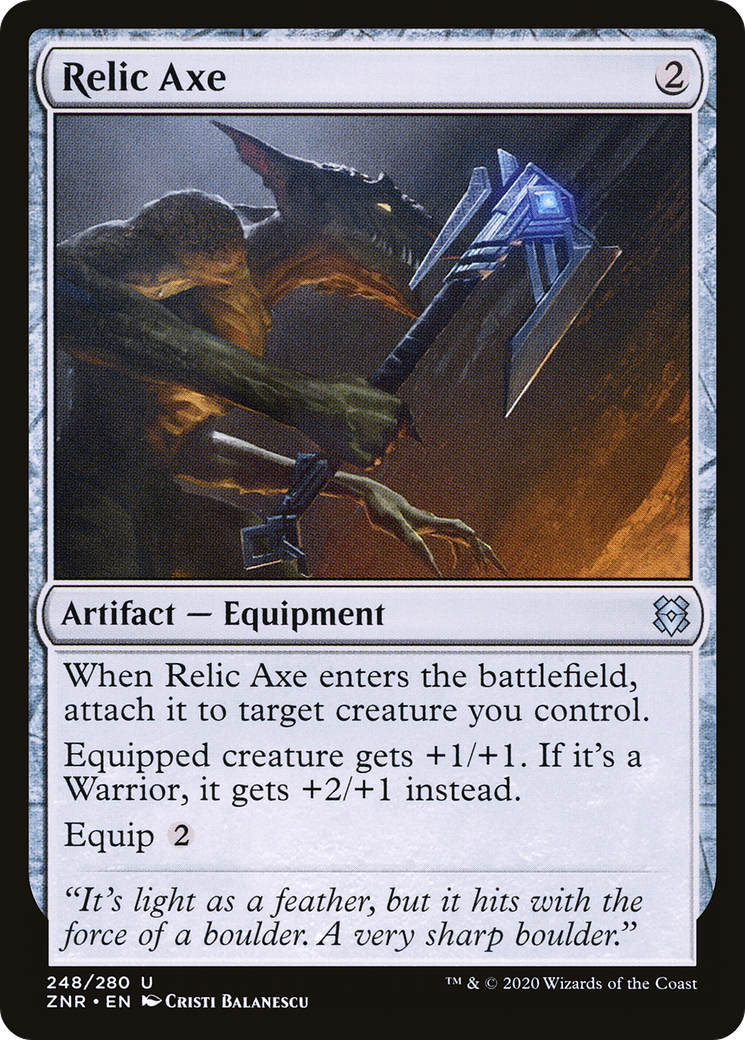 Relic Axe (ZNR-248)
