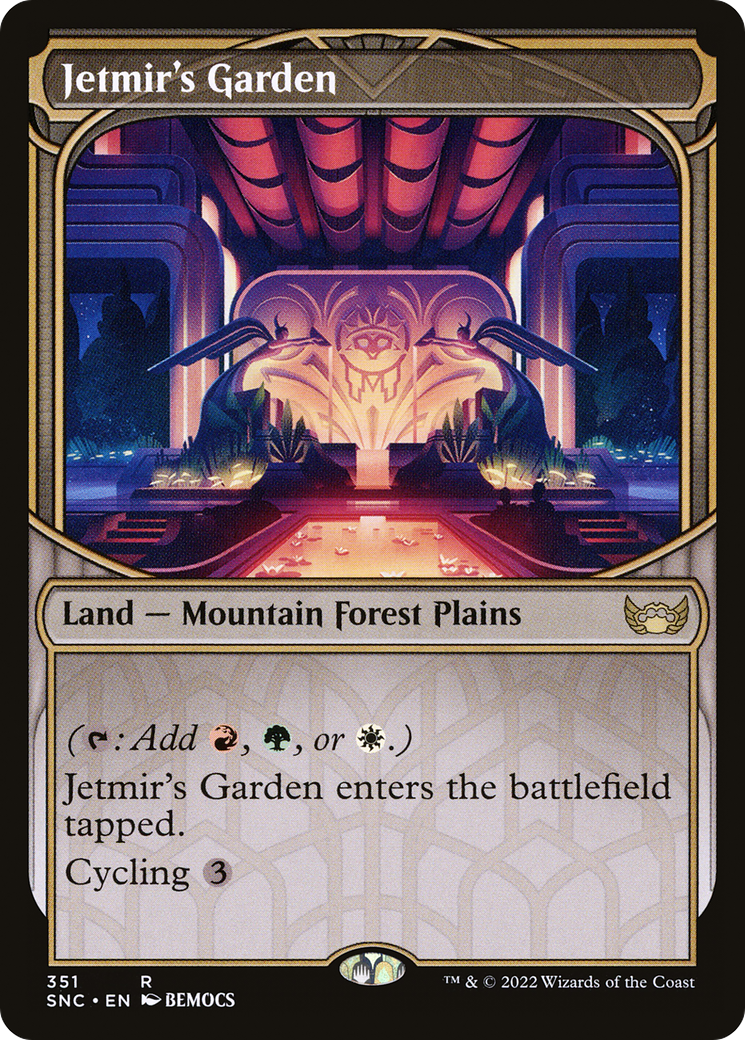 Jetmir's Garden (SNC-351) (Showcase) (Foil)