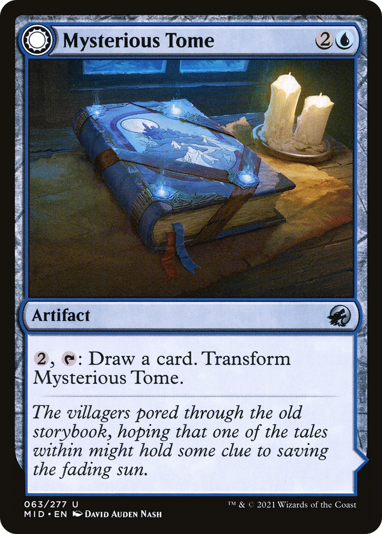 Mysterious Tome // Chilling Chronicle (MID-063) (Foil)