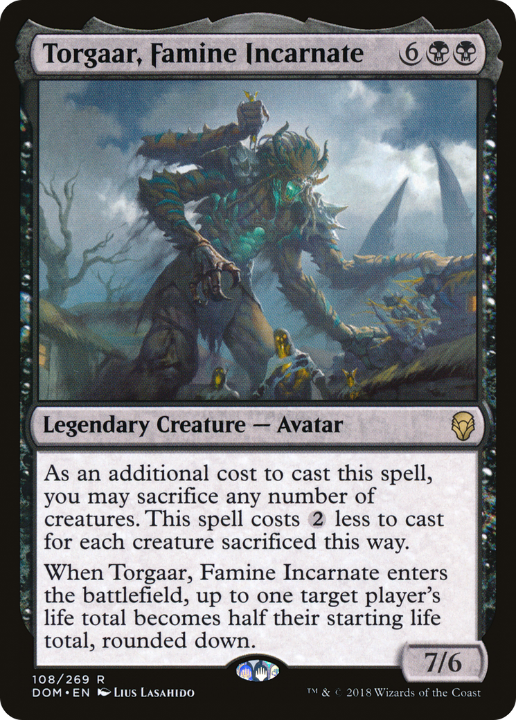 Torgaar, Famine Incarnate (DOM-108) (Foil)