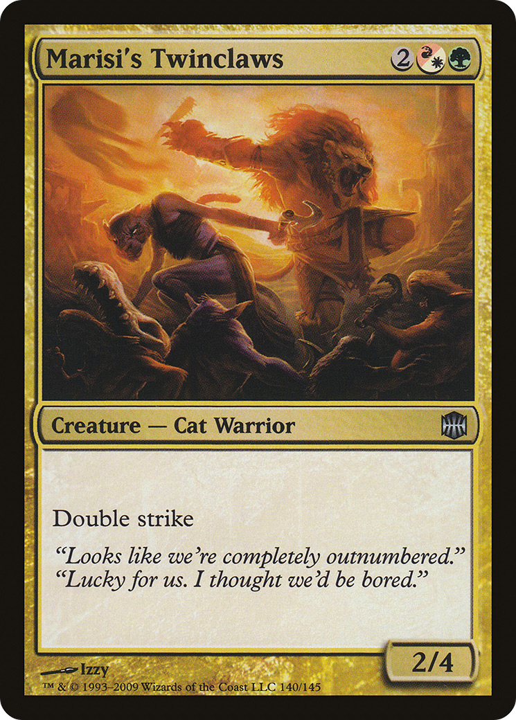Marisi's Twinclaws (ARB-140) (Foil)