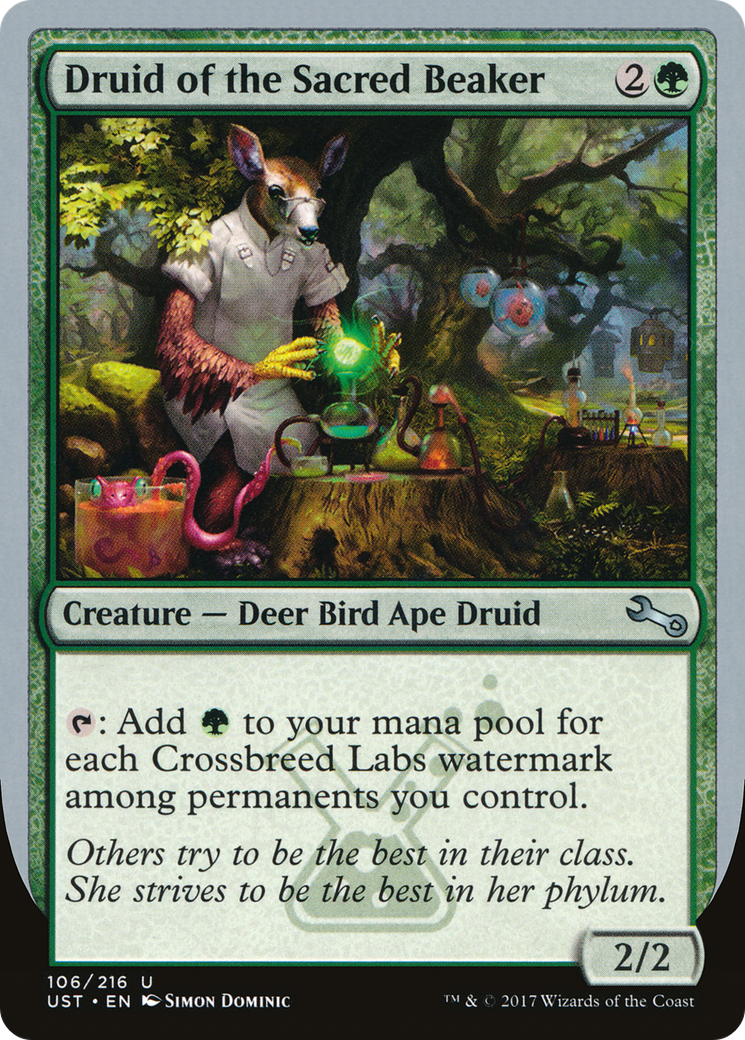 Druid of the Sacred Beaker (UST-106) (Foil)
