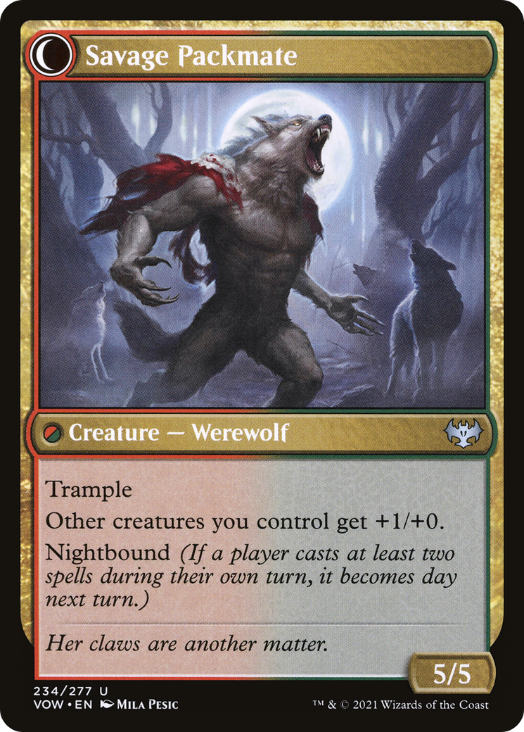 Child of the Pack // Savage Packmate (VOW-234)