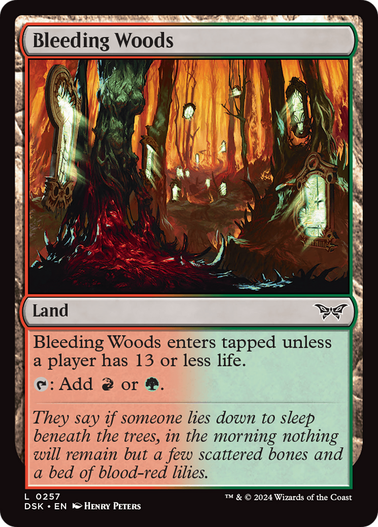 Bleeding Woods (DSK-257) (Foil)