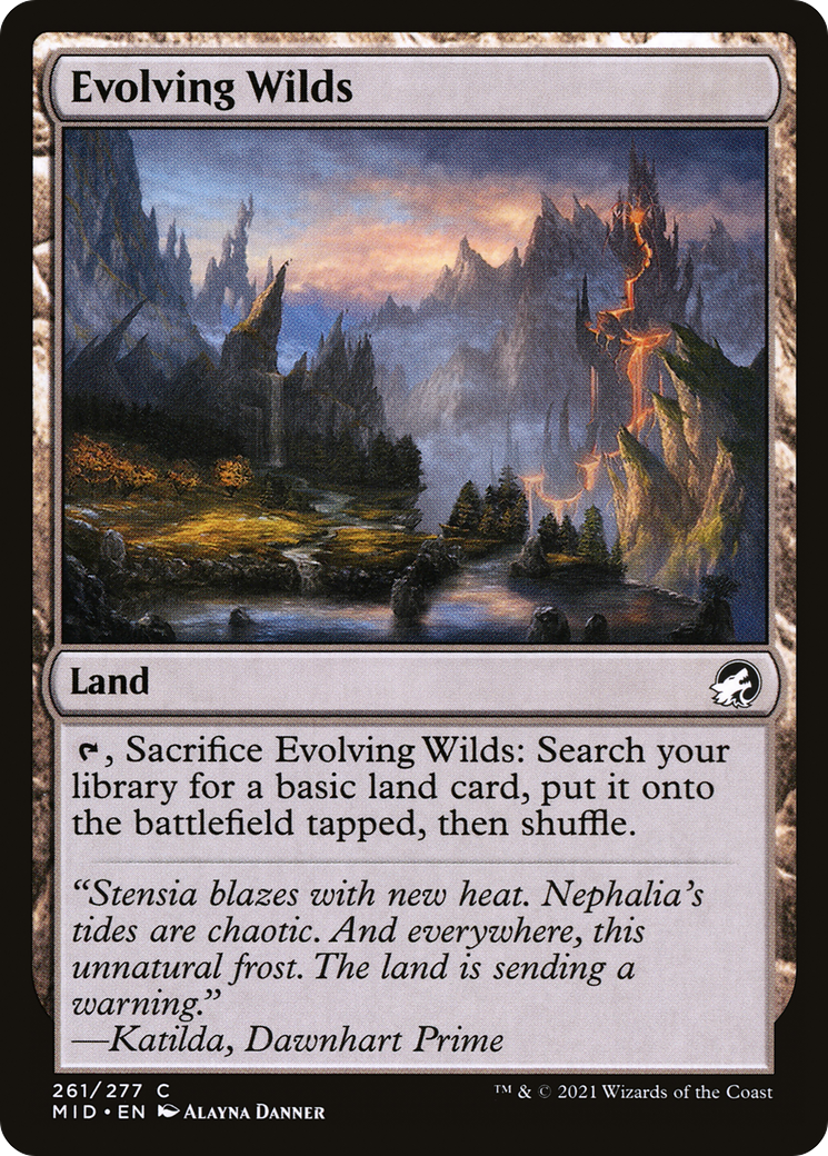 Evolving Wilds (MID-261) (Foil)