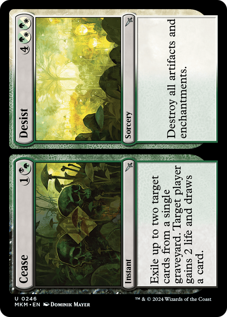 Cease // Desist (MKM-246)