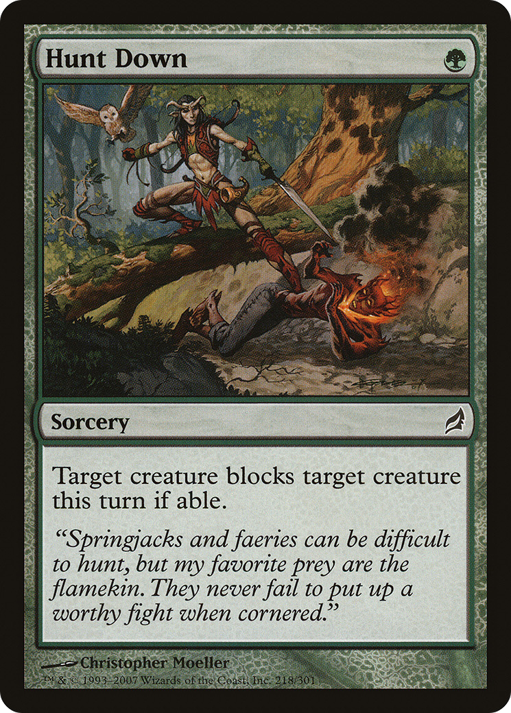 Hunt Down (LRW-218) (Foil)