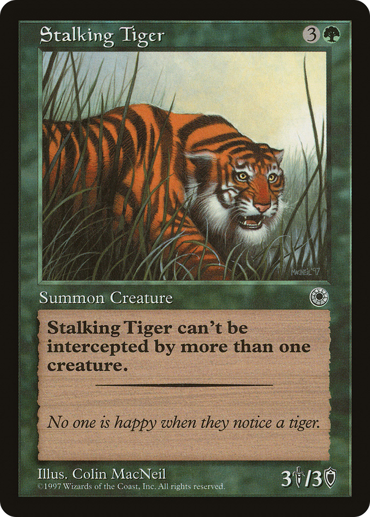Stalking Tiger (POR-186)