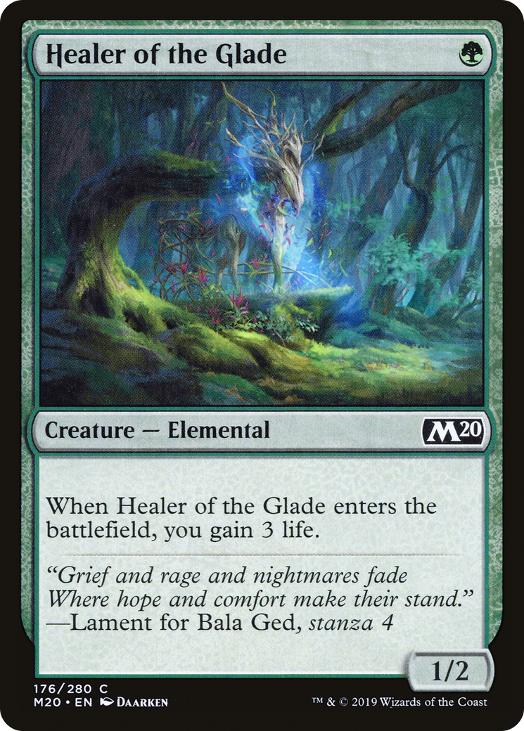 Healer of the Glade (M20-176) (Foil)