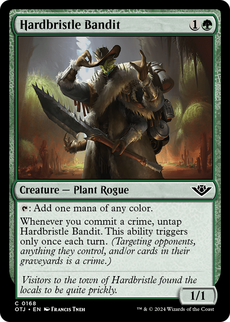 Hardbristle Bandit (OTJ-168) (Foil)