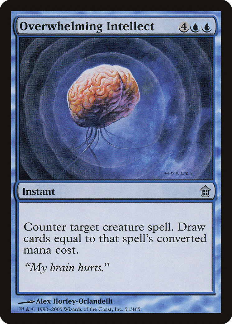 Overwhelming Intellect (SOK-051) (Foil)