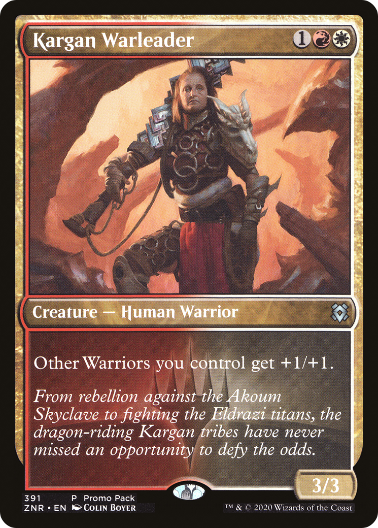 Kargan Warleader (PPZNR-391) (Foil)