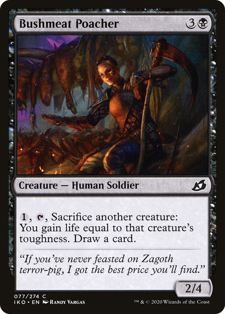 Bushmeat Poacher (IKO-077) (Foil)