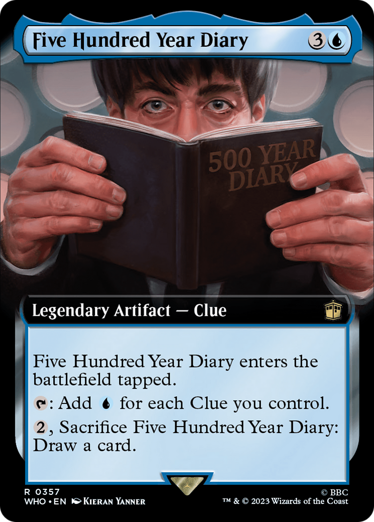 Five Hundred Year Diary (WHO-357) (Extended Art) (Foil)