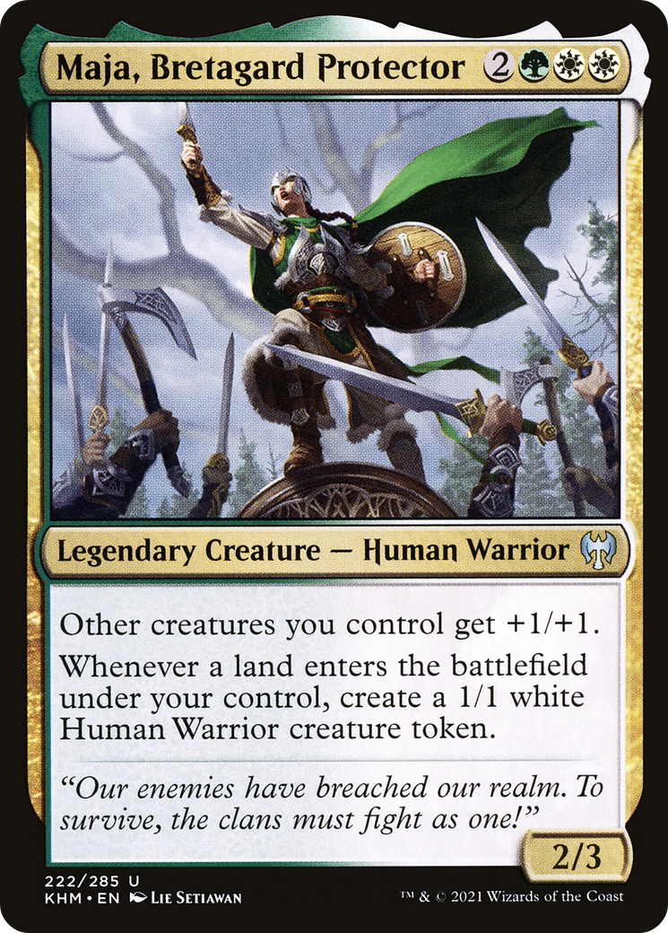 Maja, Bretagard Protector (KHM-222) (Foil)