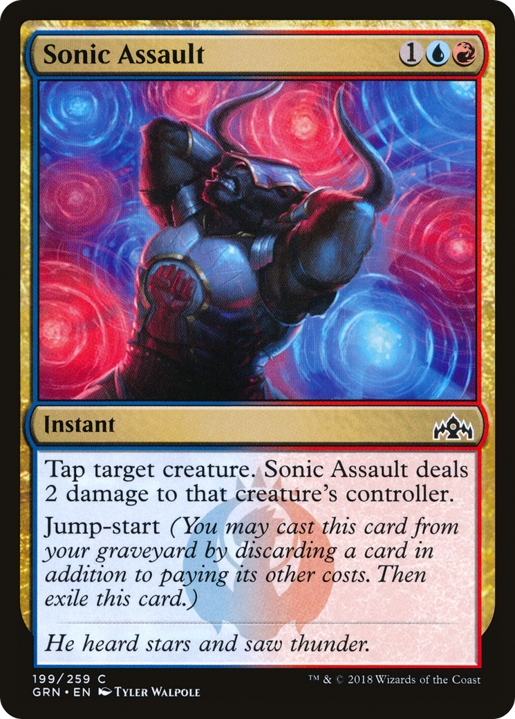 Sonic Assault (GRN-199) (Foil)
