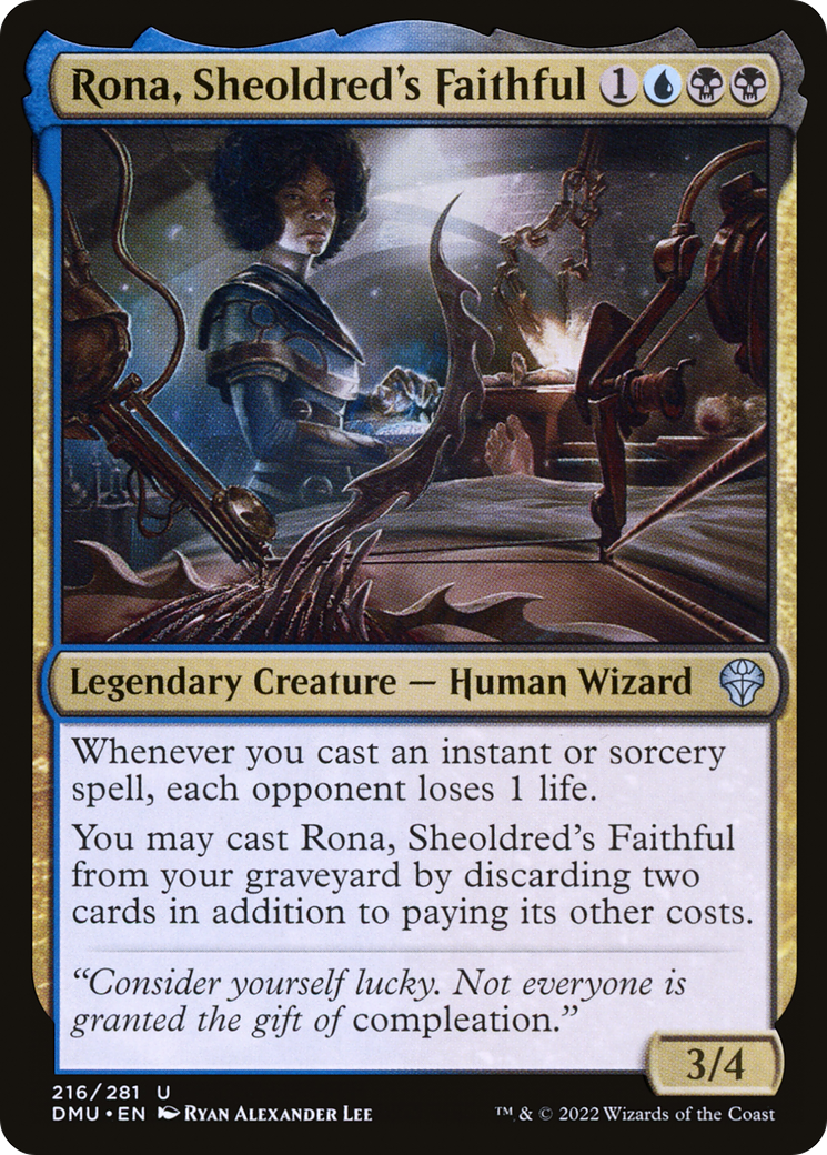 Rona, Sheoldred's Faithful (DMU-216) (Foil)