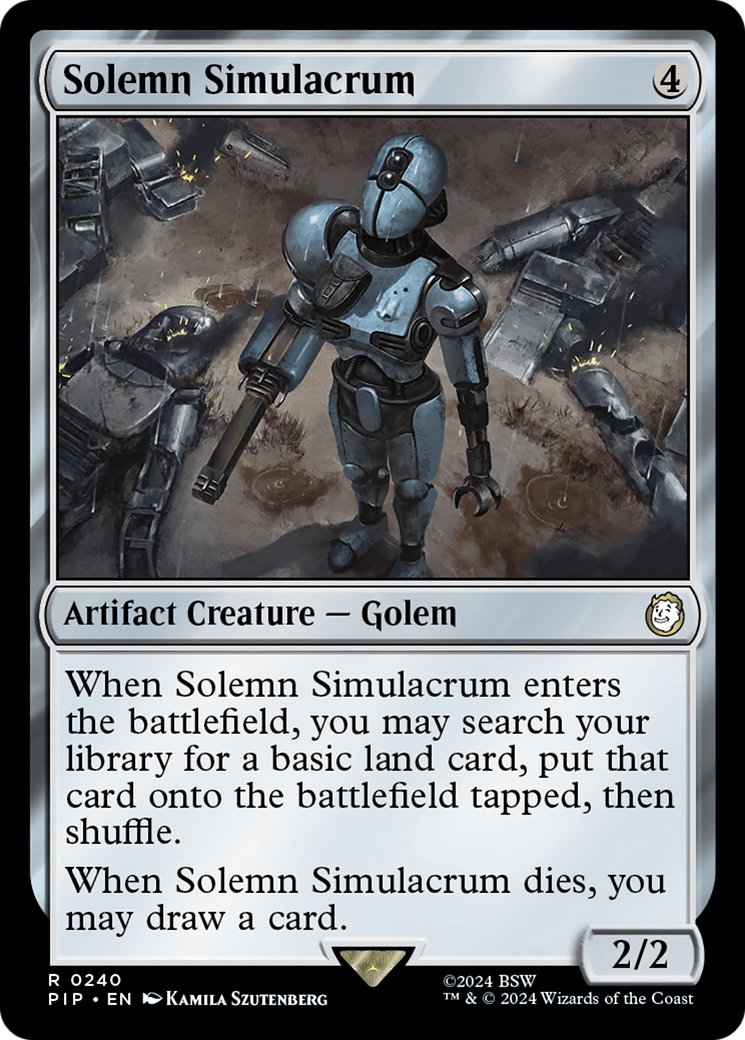 Solemn Simulacrum (PIP-240) (Foil)
