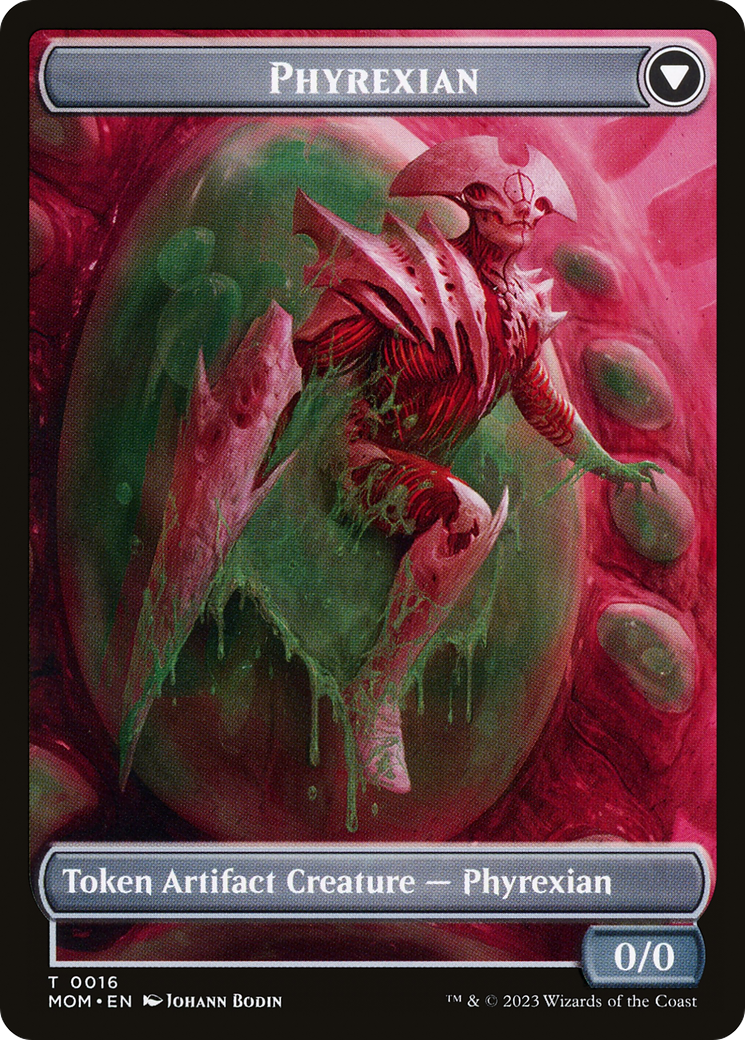 Incubator // Phyrexian Double-Sided Token (TMOM-016)