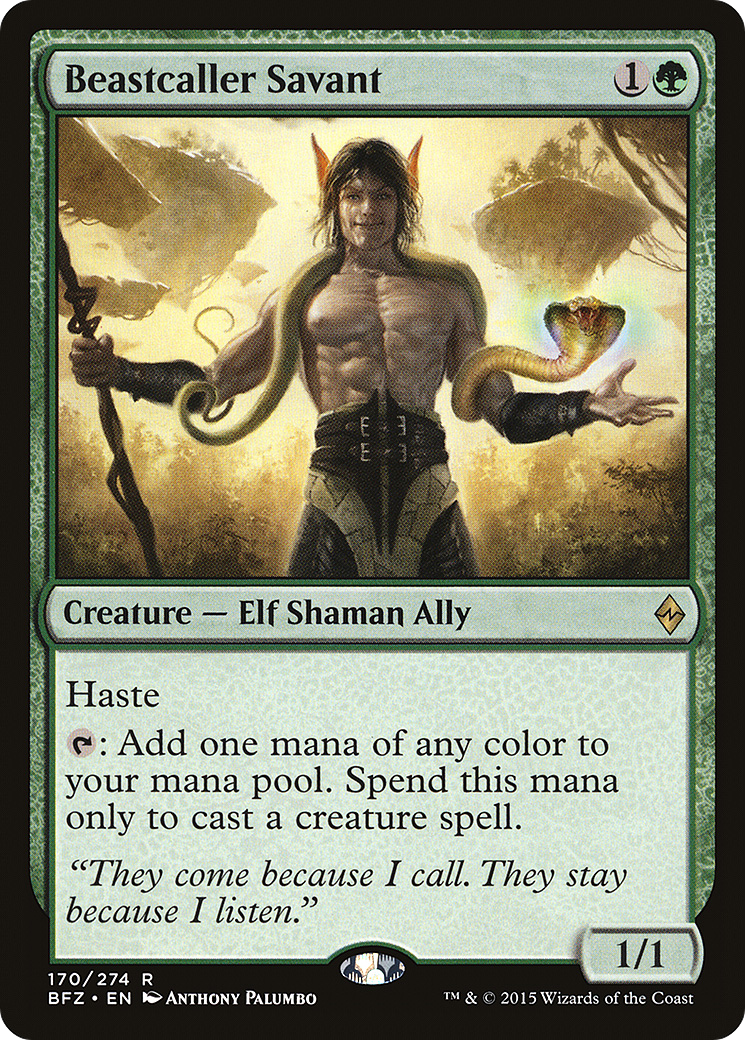 Beastcaller Savant (BFZ-170)