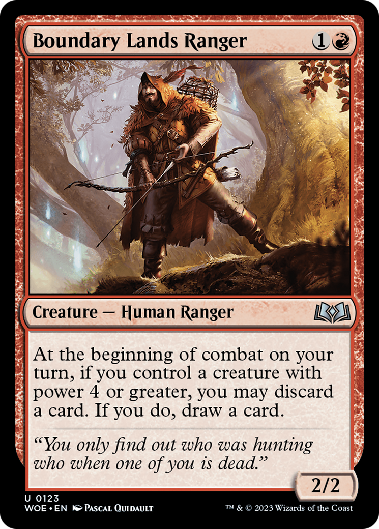 Boundary Lands Ranger (WOE-123)