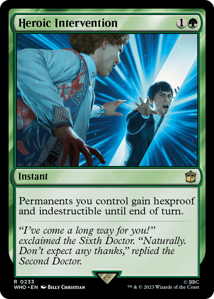 Heroic Intervention (WHO-233) (Foil)